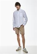 Stretch Twill Chino Shorts pure sand