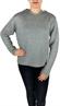 Strick-Hoodie silver mel.