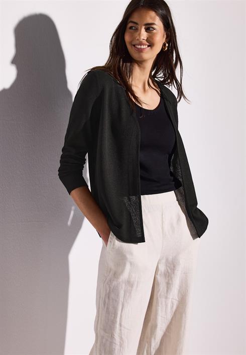 strick-look-jacke-black