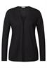 Strick-Look Jacke black