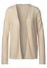 Strick-Look Jacke cotton beige