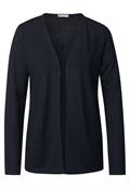 Strick-Look Jacke deep blue