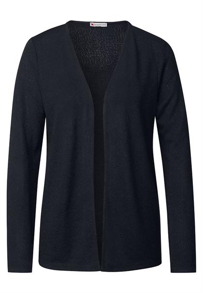 Strick-Look Jacke deep blue
