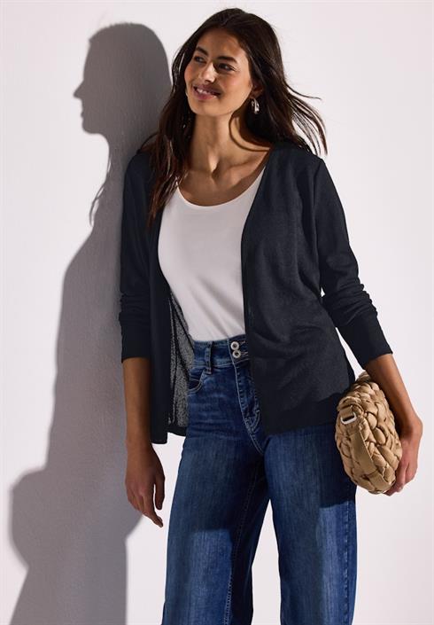 strick-look-jacke-deep-blue