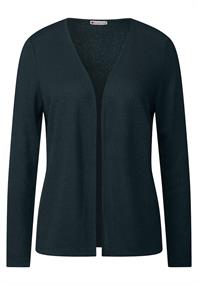 Strick-Look Jacke hunter green