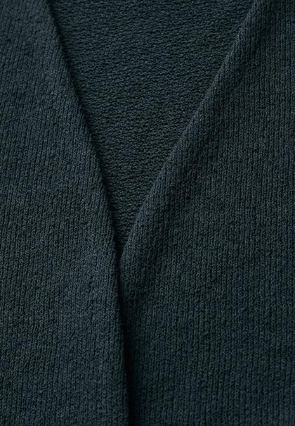 Strick-Look Jacke hunter green