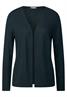 Strick-Look Jacke hunter green
