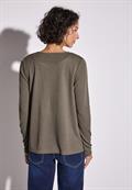 Strick-Look Jacke stone brown