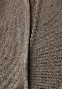 Strick-Look Jacke stone brown