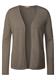 Strick-Look Jacke stone brown