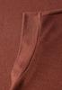 Strick-Look Kleid sienna brown