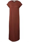 Strick-Look Kleid sienna brown