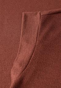 Strick-Look Kleid sienna brown