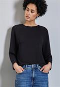 Strick-Look Shirt deep tint blue
