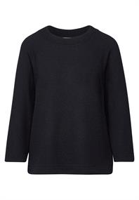 Strick-Look Shirt deep tint blue