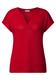 Strick-Look Shirt glory red