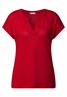 Strick-Look Shirt glory red