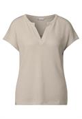 Strick-Look Shirt moonstone sand