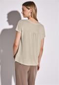 Strick-Look Shirt moonstone sand