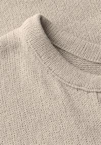 Strick-Look Shirt moonstone sand