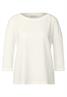 Strick-Look Shirt off white