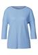 Strick-Look Shirt serenity blue