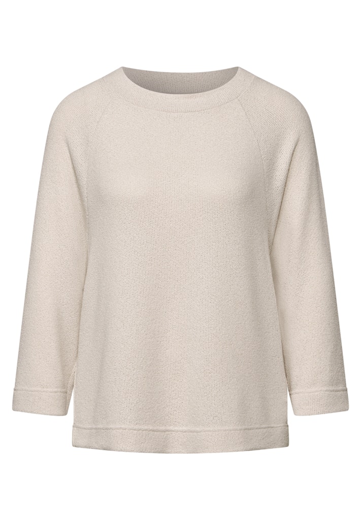 STREET ONE 3/4-Arm-Shirt, mit Tunnelzug am Saum günstig online kaufen