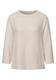 Strick-Look Shirt smooth sand beige