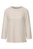 Strick-Look Shirt smooth sand beige