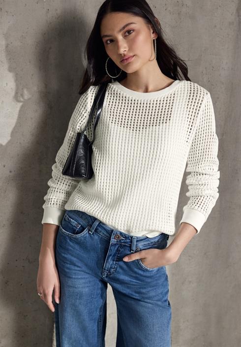 strick-look-strukturshirt-off-white