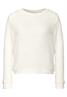 Strick-Look Strukturshirt off white