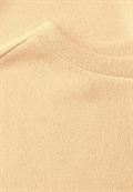 Strick-Look T-Shirt blend yellow