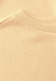 Strick-Look T-Shirt blend yellow
