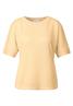 Strick-Look T-Shirt blend yellow