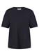 Strick-Look T-Shirt dark void blue