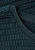 Strick-Look T-Shirt hunter green