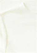 Strick-Look T-Shirt off white