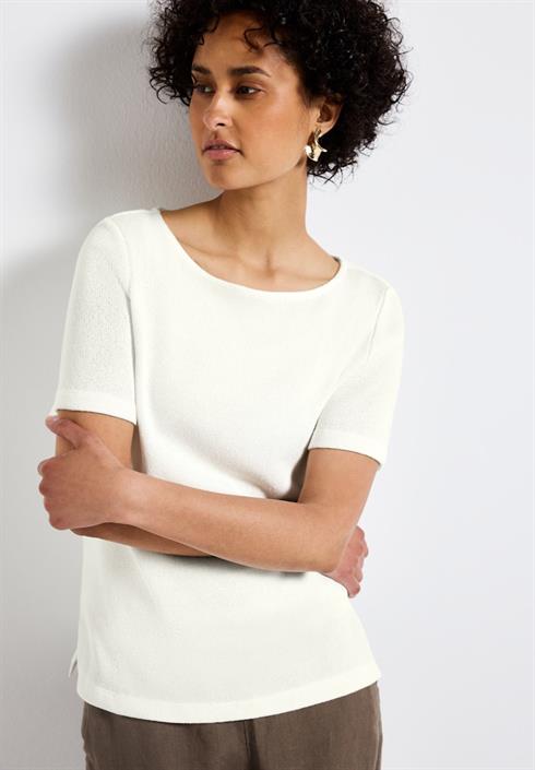 strick-look-t-shirt-off-white