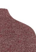 Strick-Troyer mit melierter Struktur amber red