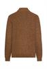 Strick-Troyer mit melierter Struktur cinnamon