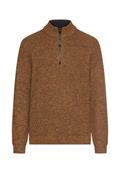 Strick-Troyer mit melierter Struktur cinnamon
