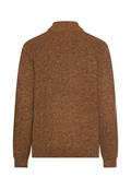 Strick-Troyer mit melierter Struktur cinnamon