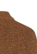 Strick-Troyer mit melierter Struktur cinnamon