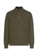 Strick-Troyer mit melierter Struktur forest green