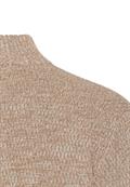 Strick-Troyer mit melierter Struktur oatmeal