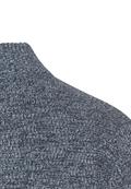 Strick-Troyer mit melierter Struktur tinted blue