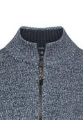 Strick-Troyer mit melierter Struktur tinted blue