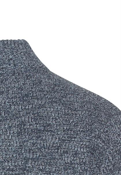 Strick-Troyer mit melierter Struktur tinted blue