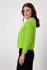 Strickblazer mit Reverskragen matcha