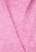 Strickcardigan mit Kapuze pink crush melange